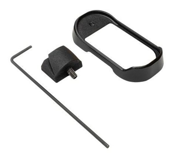 Shield Arms G43X48MAGWELLBLK Magwell Compatible w/Glock 43X/48, Black Anodi view 2