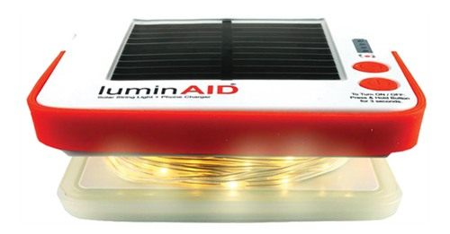 ARB LUMINAID SOLAR STRING WHITE LIGHT WITH PHONE CHARGER