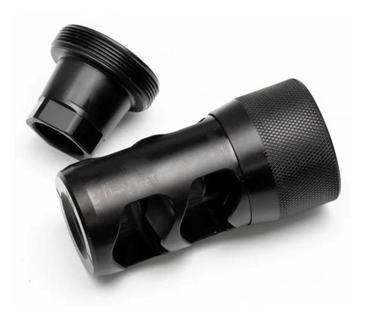 Area419 419 Hellfire 2P-Self Timing Muzzle Brake w/ Adapter 223/6mm 1/2-28 view 6