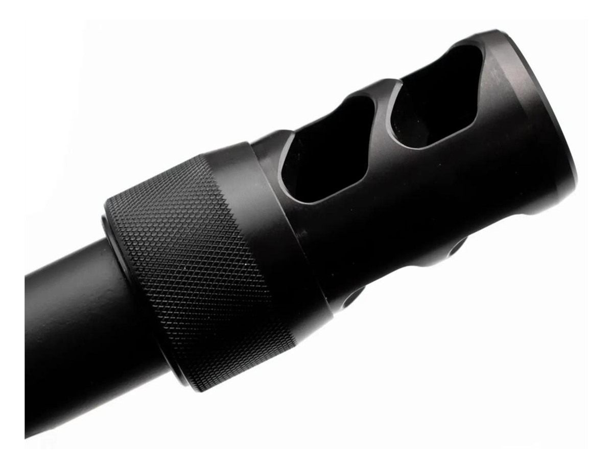 Area419 419 Hellfire 2P-Self Timing Muzzle Brake w/ Adapter 6.5mm/30cal 5/8 view 4