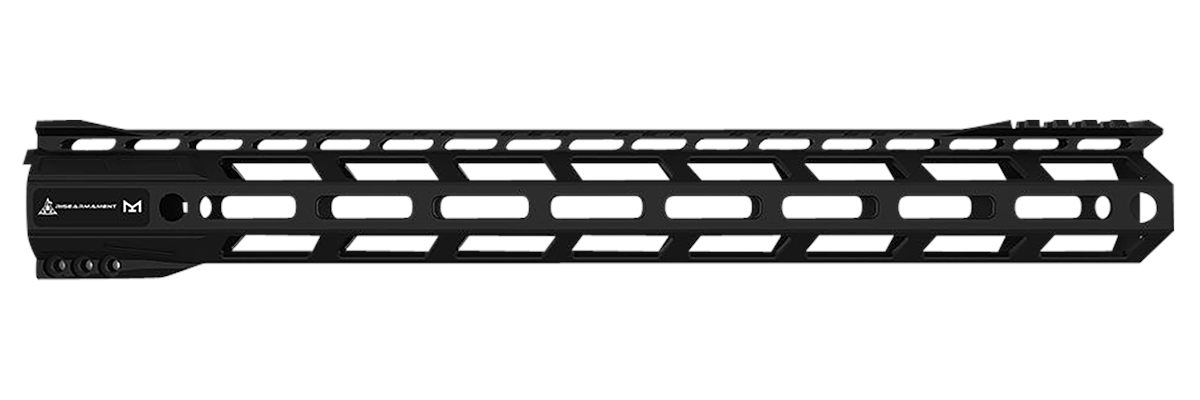 Rise Armament RA905150BLK Handguard 15in 6061-T6 Aluminum Black Anodized wi