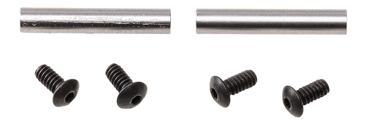 Rise Armament 12005 Anti-Walk Pin Set Black Stainless Steel Platform
