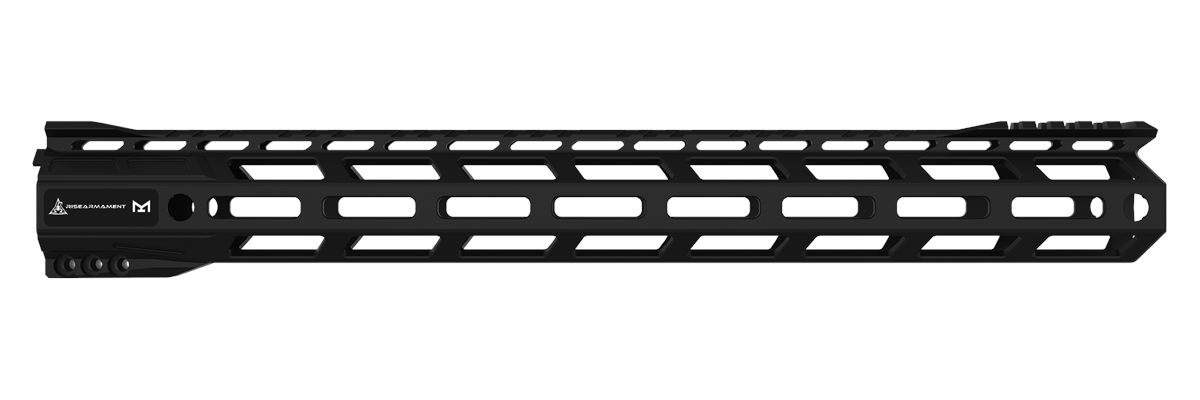 Rise Armament RA905100BLK Handguard 10in 6061-T6 Aluminum Black Anodized wi