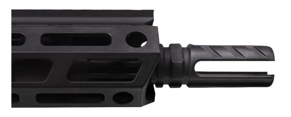 Rise Armament RA-703-223-BLK Veil Flash Hider Black Nitride Finish 416R Sta view 2