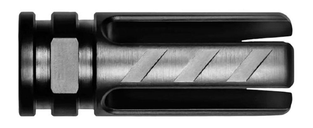 Rise Armament RA-703-223-BLK Veil Flash Hider Black Nitride Finish 416R Sta view 3
