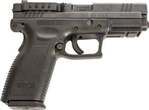 Techna Clips XDBA Conceal Carry Gun Belt Black Carbon Fiber Mount for Sprin view 2