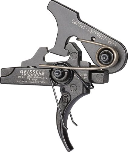 Geissele Automatics 05101 SSA Two-Stage Curved Trigger with 4.25-4.75 lbs D view 2