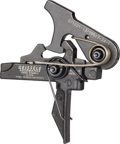 Geissele Automatics 05166 SD 3 Gun Flat Trigger with 4.50-5.50 lbs Draw Wei view 2