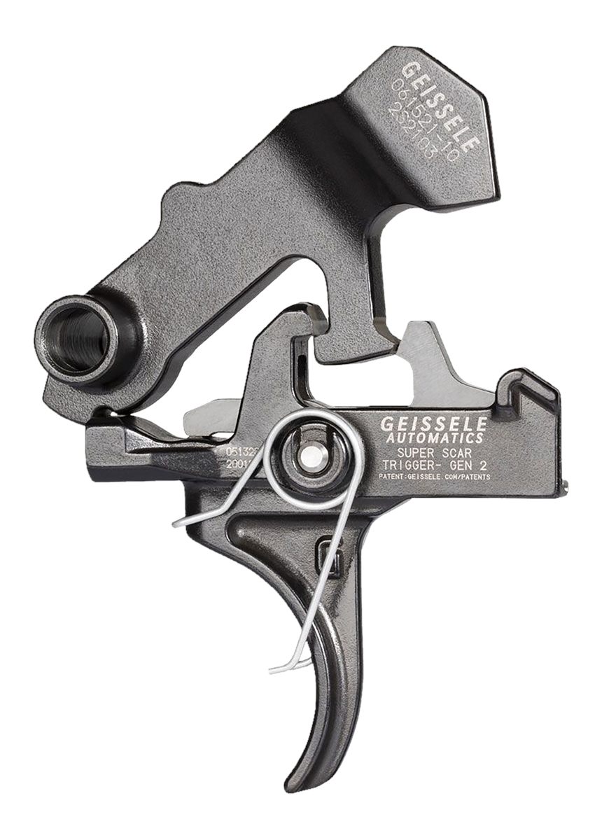 Geissele Automatics 05157 Super Scar Black Oxide Curved Trigger Two-Stage 3