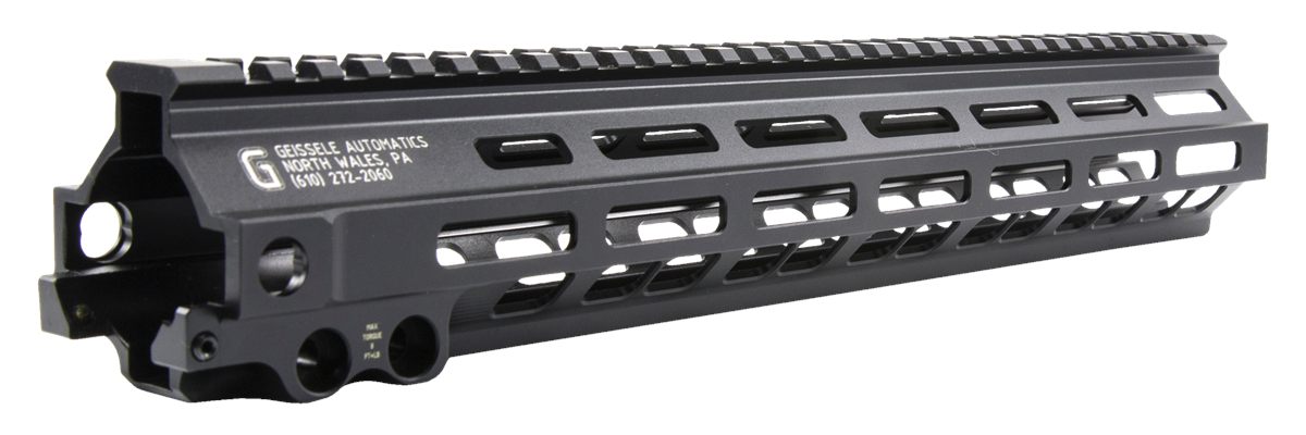 Geissele Automatics 05285B MK8 Super Modular Rail 13.50in M-LOK Style Made
