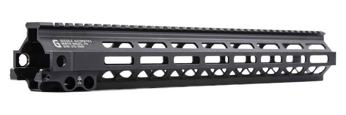 Geissele Automatics 05-286B Super MK8 M-Lok Rail AR15/M16/M4 Rifle Aluminum
