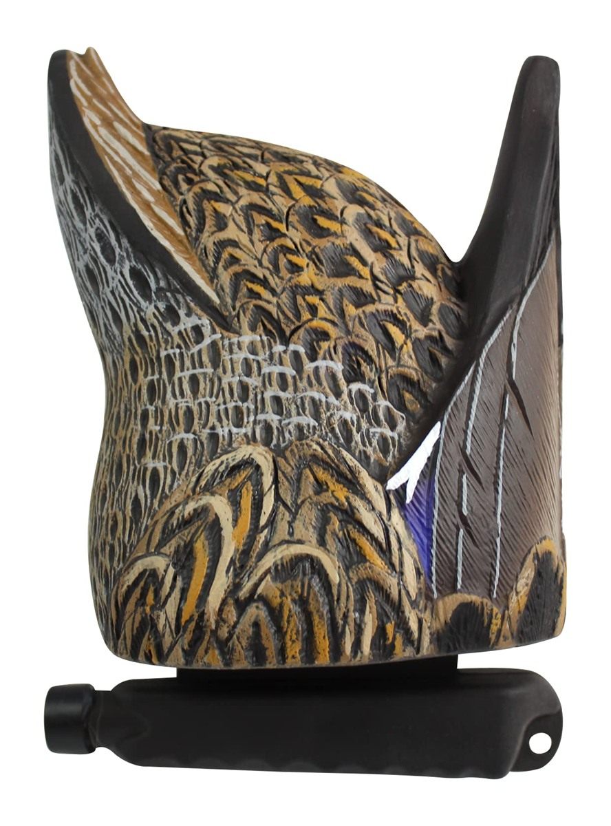 Cupped Waterfowl Feeder Butt Hen Decoy, Premium Quality Duck Floater with W