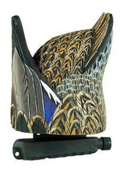 Cupped Waterfowl Feeder Butt Hen Decoy, Premium Quality Duck Floater with W view 2