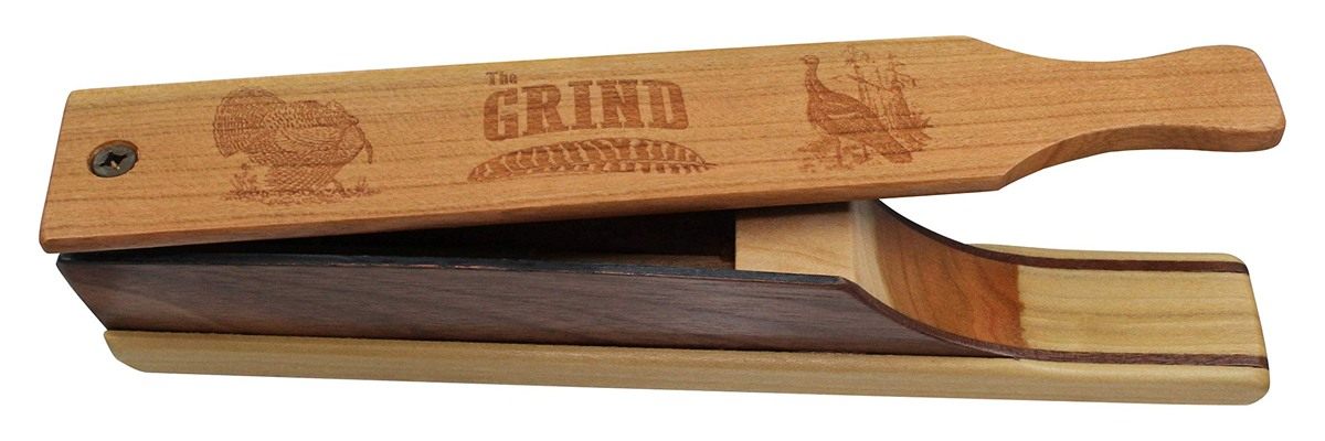 THE Grind Box Calls, Wooden Turkey Perfect for Novice and Pro Hunters, Mult