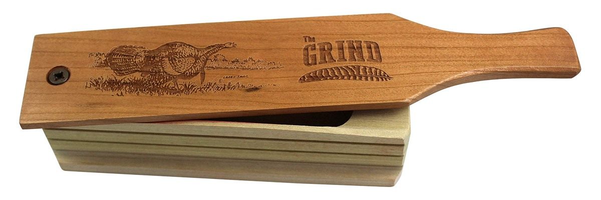 THE Grind Box Calls, Wooden Turkey Perfect for Novice and Pro Hunters, Mult