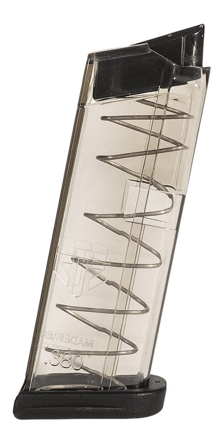 ETS Group GLK42 Pistol Mags 7rd 380 ACP Compatible w/ Glock 42 Clear Polyme