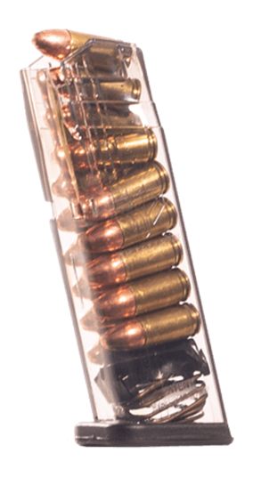 ETS Group SG932015 Pistol Mags Clear Detachable 15rd 9mm Luger for Sig P320