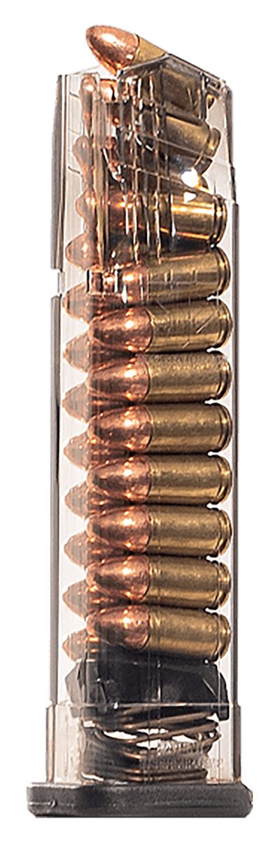 ETS Group SG932021 Pistol Mags Clear Detachable 21rd 9mm Luger for Sig P320