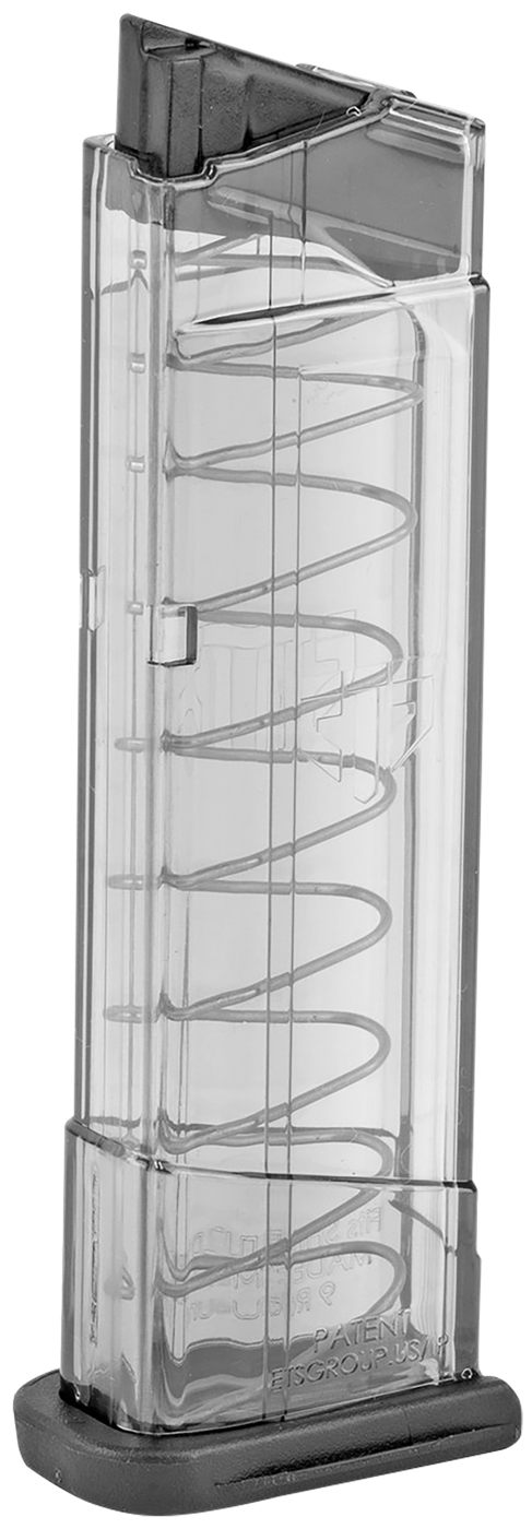 ETS Group SW9SHD9 Pistol Mags 9rd 9mm Luger for S W M P Shield Clear Detach