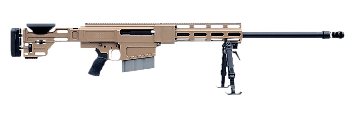 HM Defense Gen 2 10+1 29.25in .50 BMG FDE Tactical Super Ambi Grip