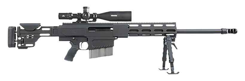 HM Defense B1 50 BMG 10+1 26.25in Match Grade Threaded Barrel, Black Hardco