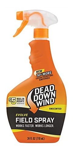 Dead Down Wind Evolve Field Spray Bottle - Odor Fighting Hunting Scent Cont view 2