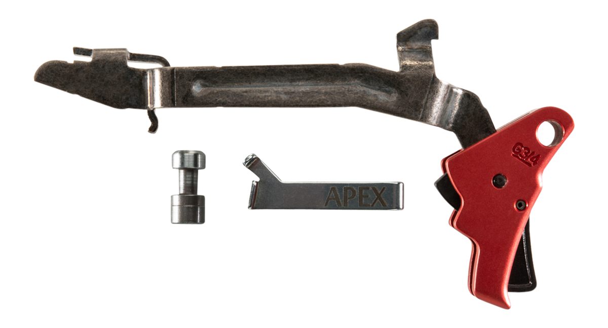 Apex Tactical Specialties 102155 Action Enhancement Red Drop-In Trigger Com