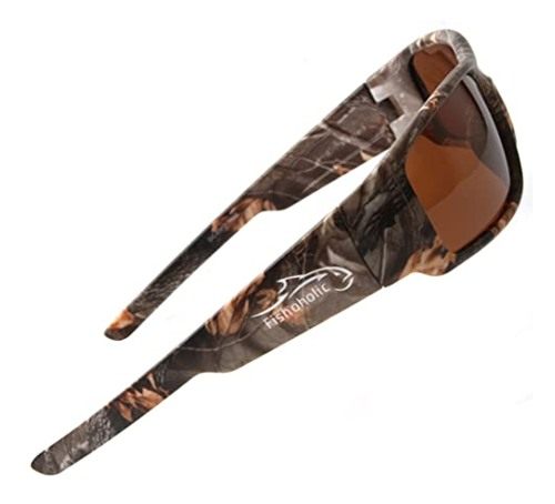 Fishoholic Polarized Fishing Sunglasses UV400 (14 Options) Gift with Hard C view 2