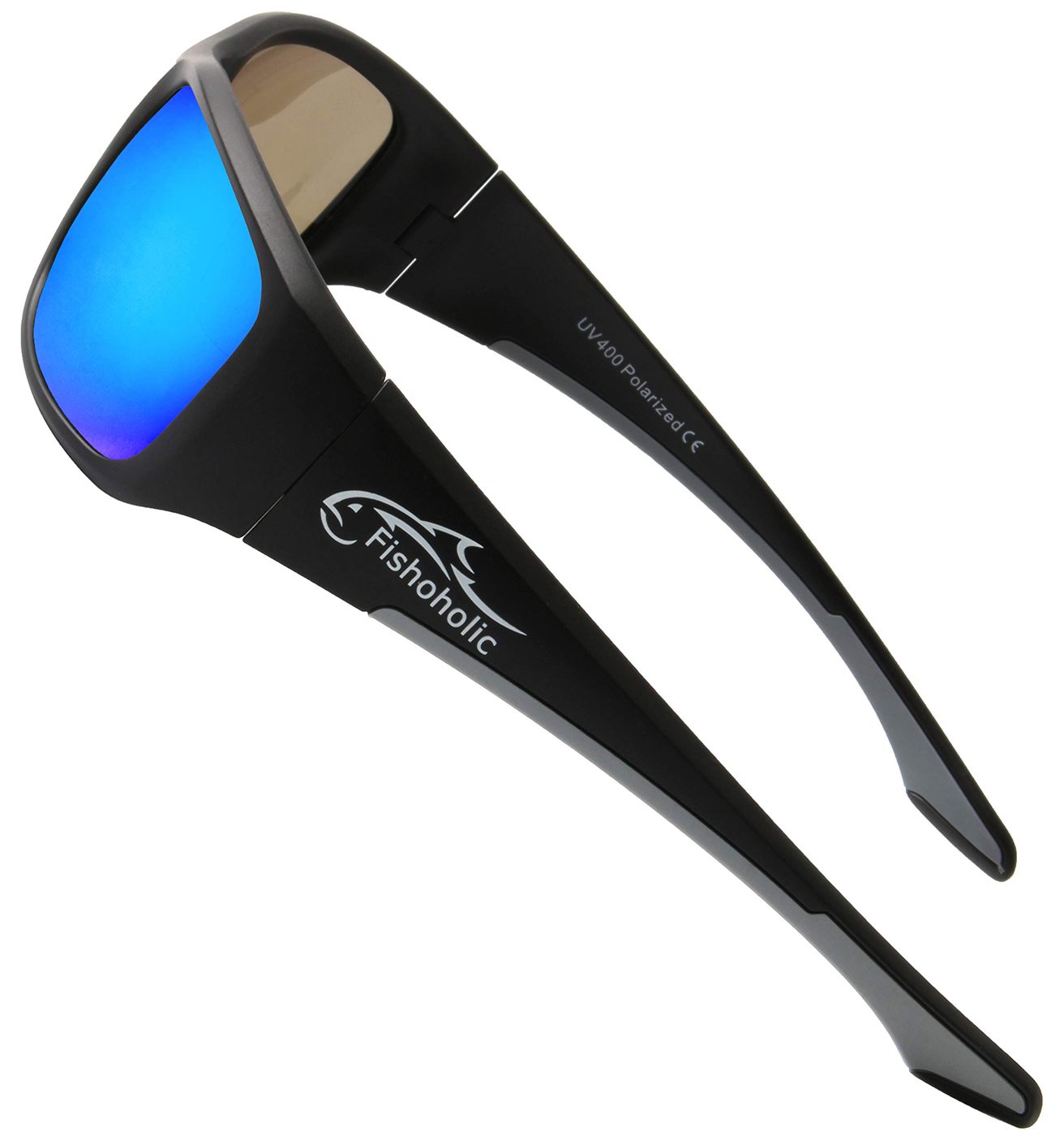 Fishoholic Pro Series Polarized Fishing Sunglasses with Rubber - UV400 Gift