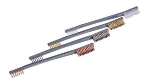 Breakthrough Double Ended Brush Set- Nylon/bronze/brass/stainless Steel (4p view 2