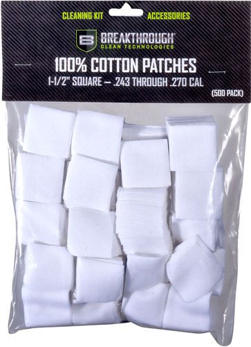 Breakthrough Clean BTCPS11250 Square Patches 243/270 Cal 1.5in 50 pieces view 2