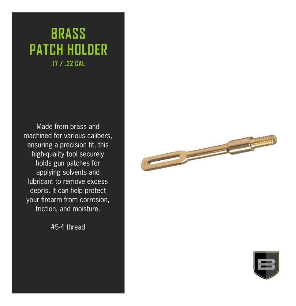 Breakthrough Clean BT-17BPH Brass Patch Holder 17 Cal Rifle view 3