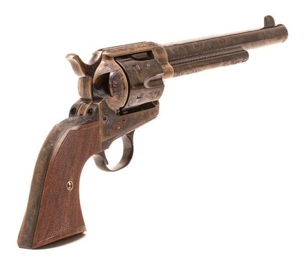 Standard Manufacturing SAA Case Colored Revolver .45 LC 6rd Capacity 7.5in