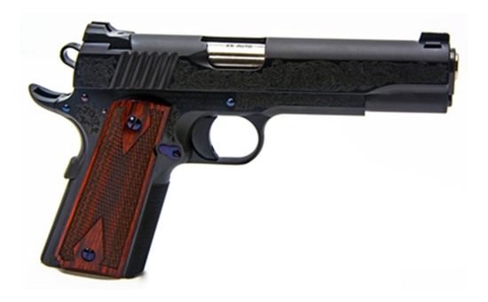 Standard Mfg 1911 Handgun .45 ACP 7rd Magazine 5in Barrel Black and Royal B view 3