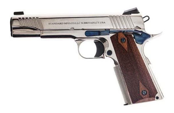 Standard Mfg 1911 Full Size 45 ACP 7+1 5in Stainless Match Grade Barrel, Ni view 2