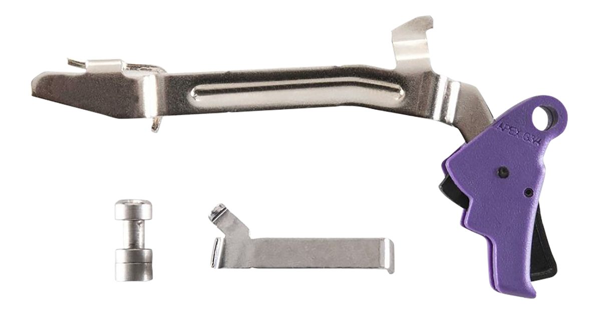 Apex Tactical Specialties 102P165 Action Enhancement Slim Purple Drop-In Co