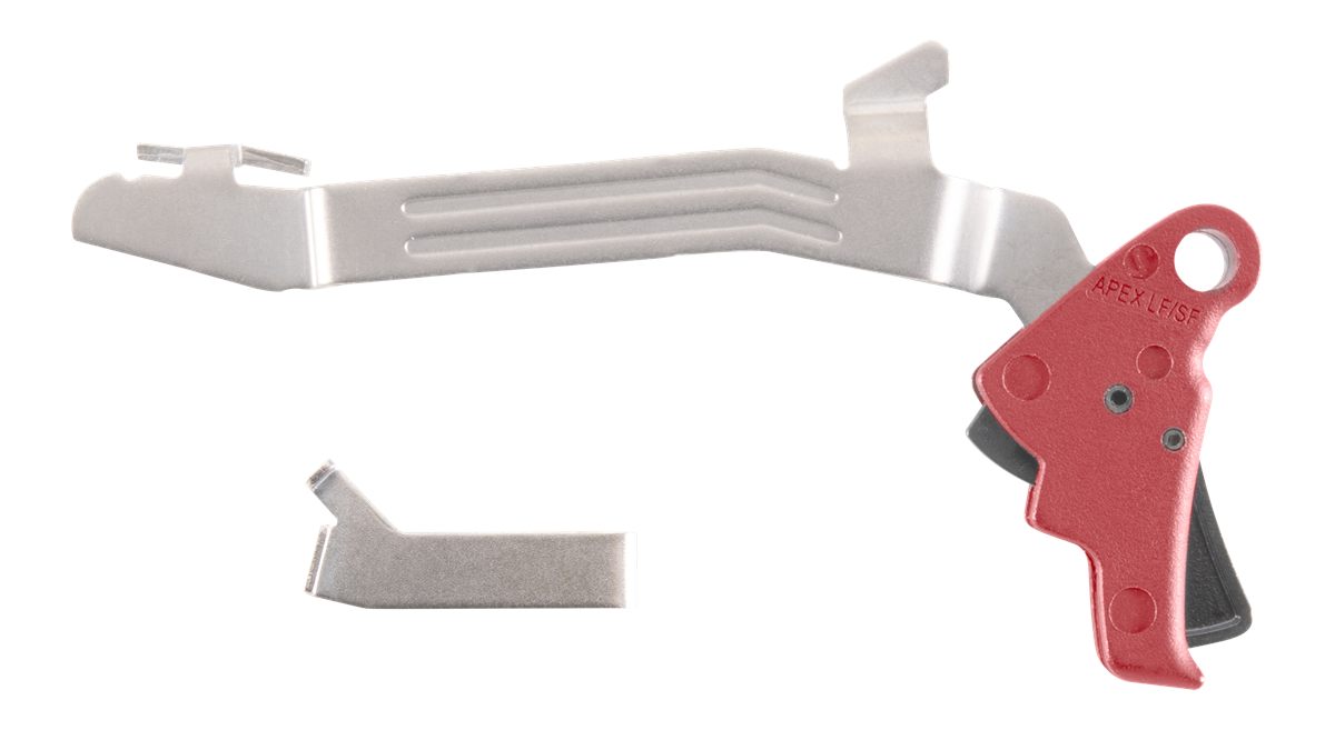 Apex Tactical Specialties 102P117RED Action Enhancement Slim Red Drop-In Co