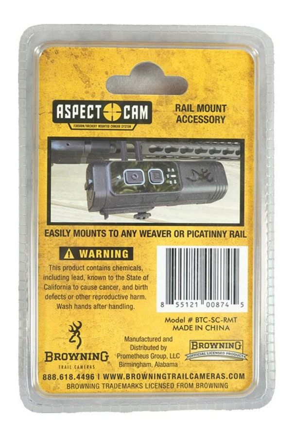 Browning Camera Aspect Rail Mounting System