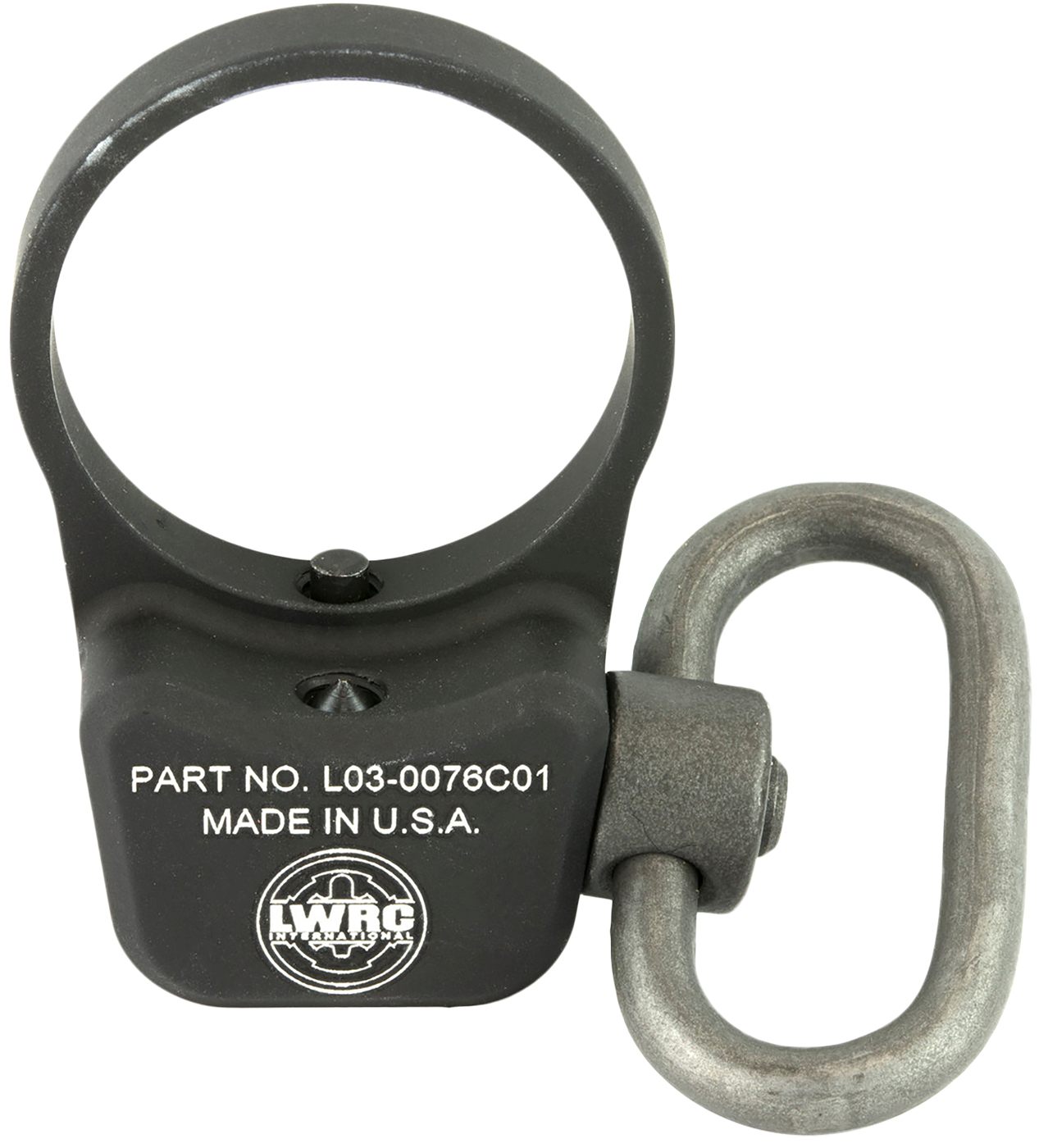 LWRC International 2000072A01 Sling Mount Metal Black Quick Detach
