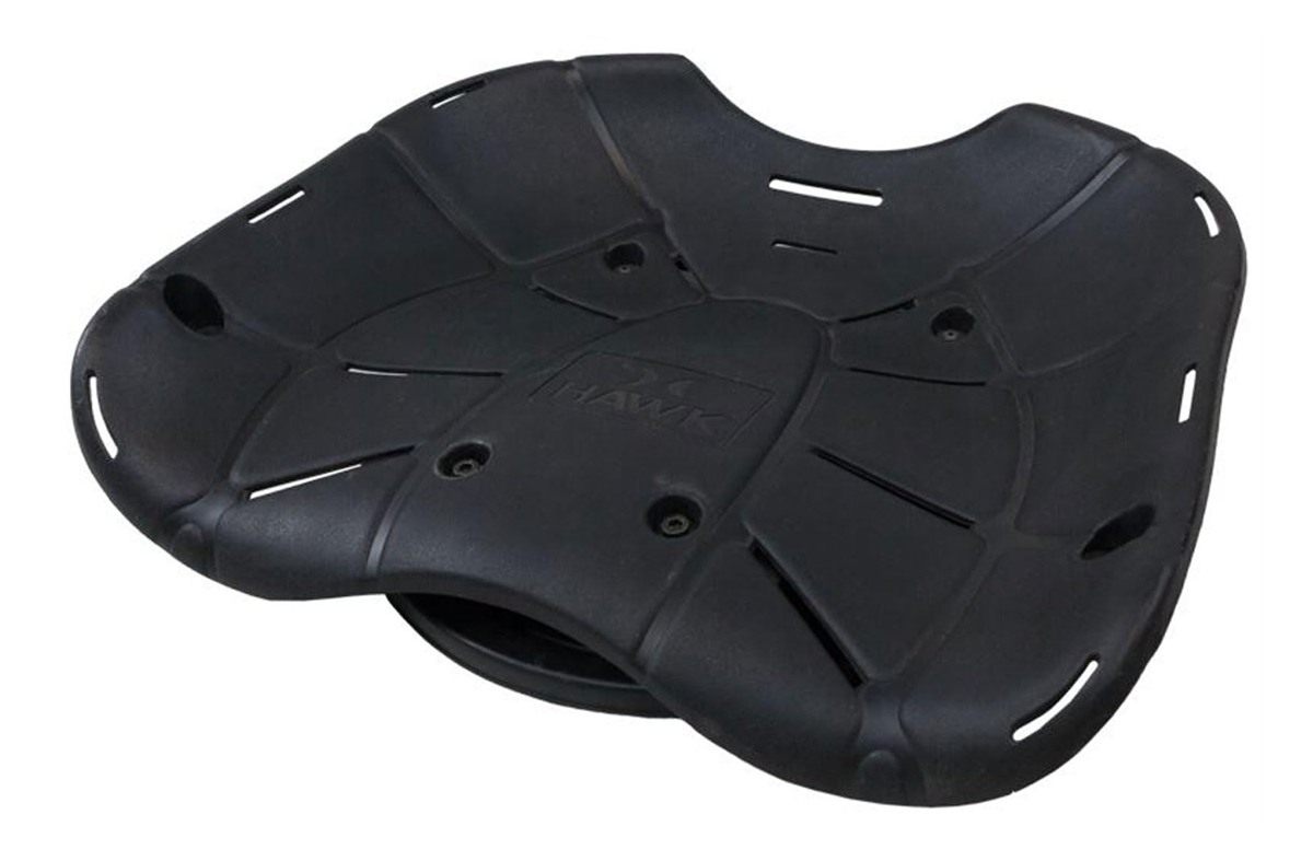 Hawk Ergo 360 Degree Bucket Top Seat - Silent Lightweight Comfortable Swive view 2