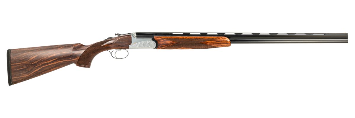 Fausti USA 15403 Caledon 410 Gauge 3in 2rd 26in Blued Barrel, Engraved Stai