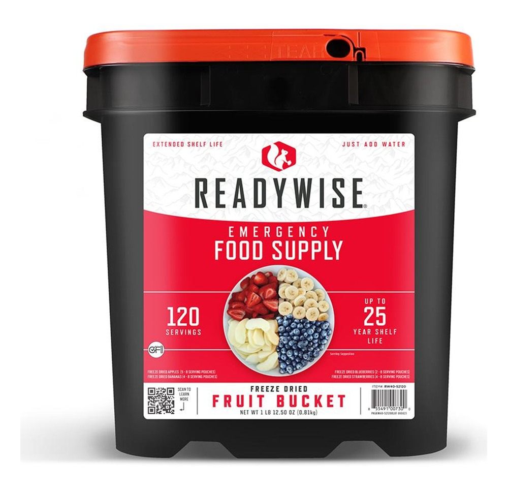 ReadyWise Wise Foods RW4052120 Emergency Supplies Freeze Dried Fruit 120 Se view 4