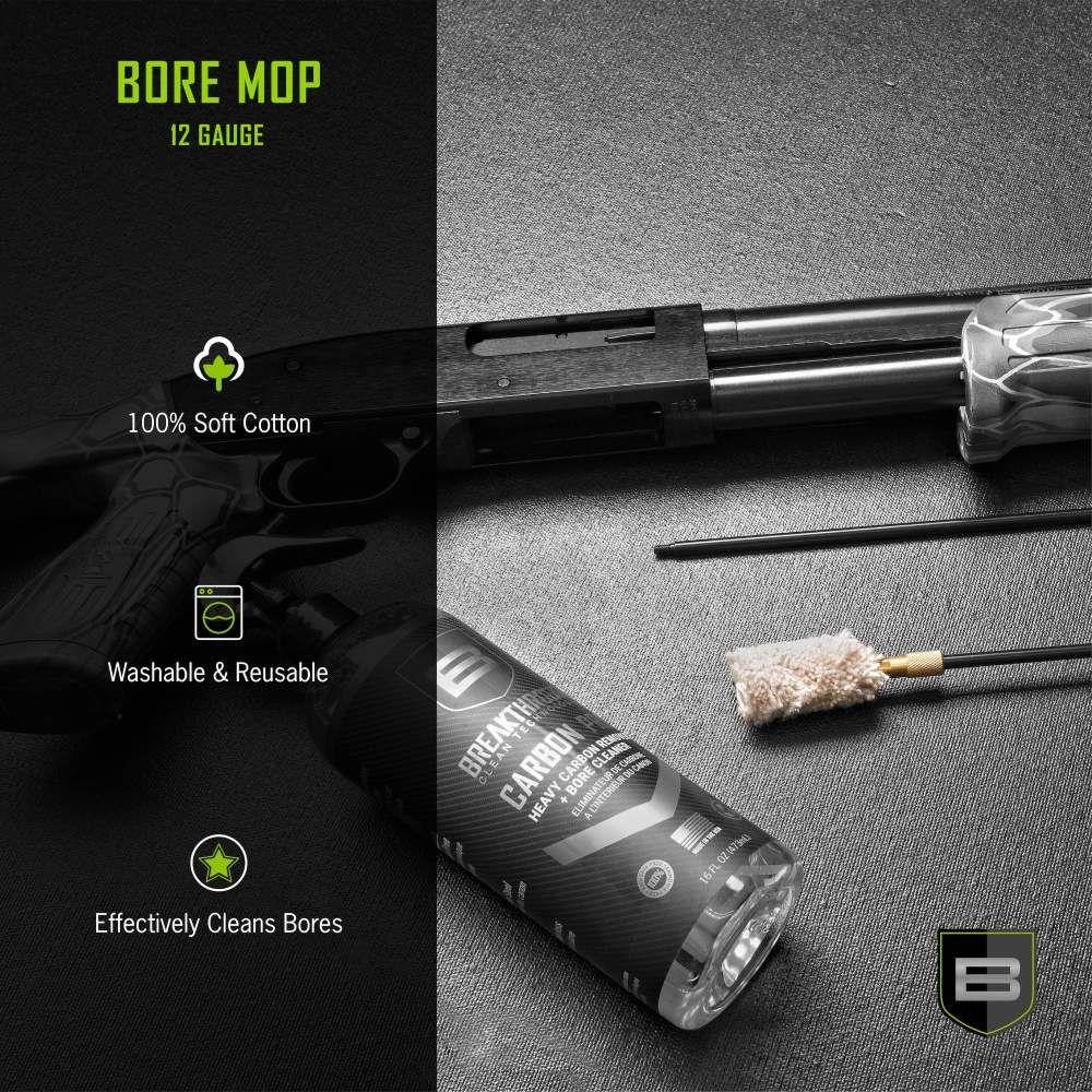 Breakthrough Clean Technologies Bore Mop Swabs 12 ga White view 2