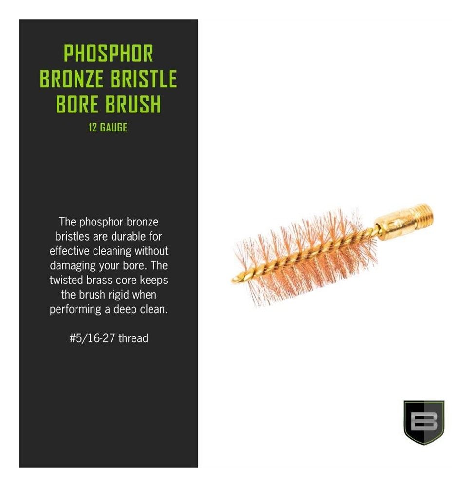 Breakthrough Clean Technologies Phosphorus Bronze Bristle Bore Brush 12 ga view 2