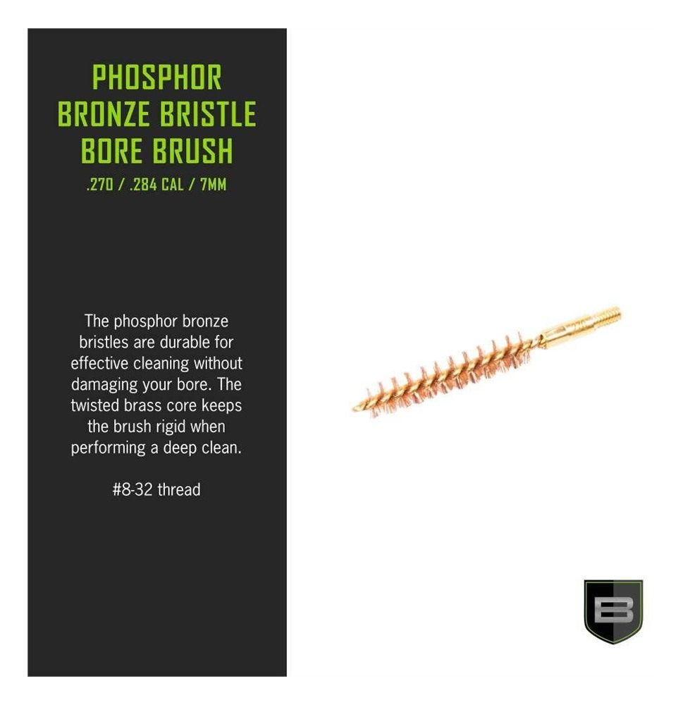 Breakthrough Clean Technologies Phosphorus Bronze Bristle Bore Brush 270/.2 view 2