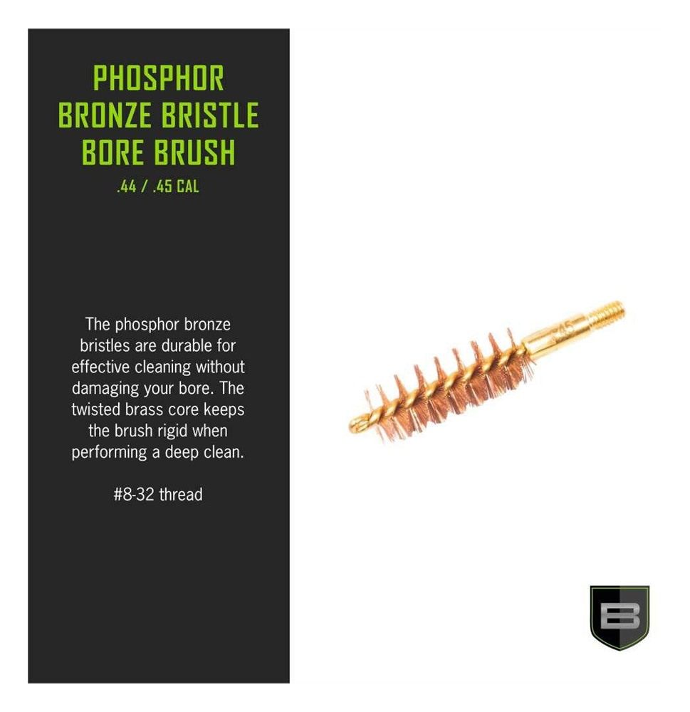 Breakthrough Clean Technologies Phosphorus Bronze Bristle Bore Brush .44/.4 view 2