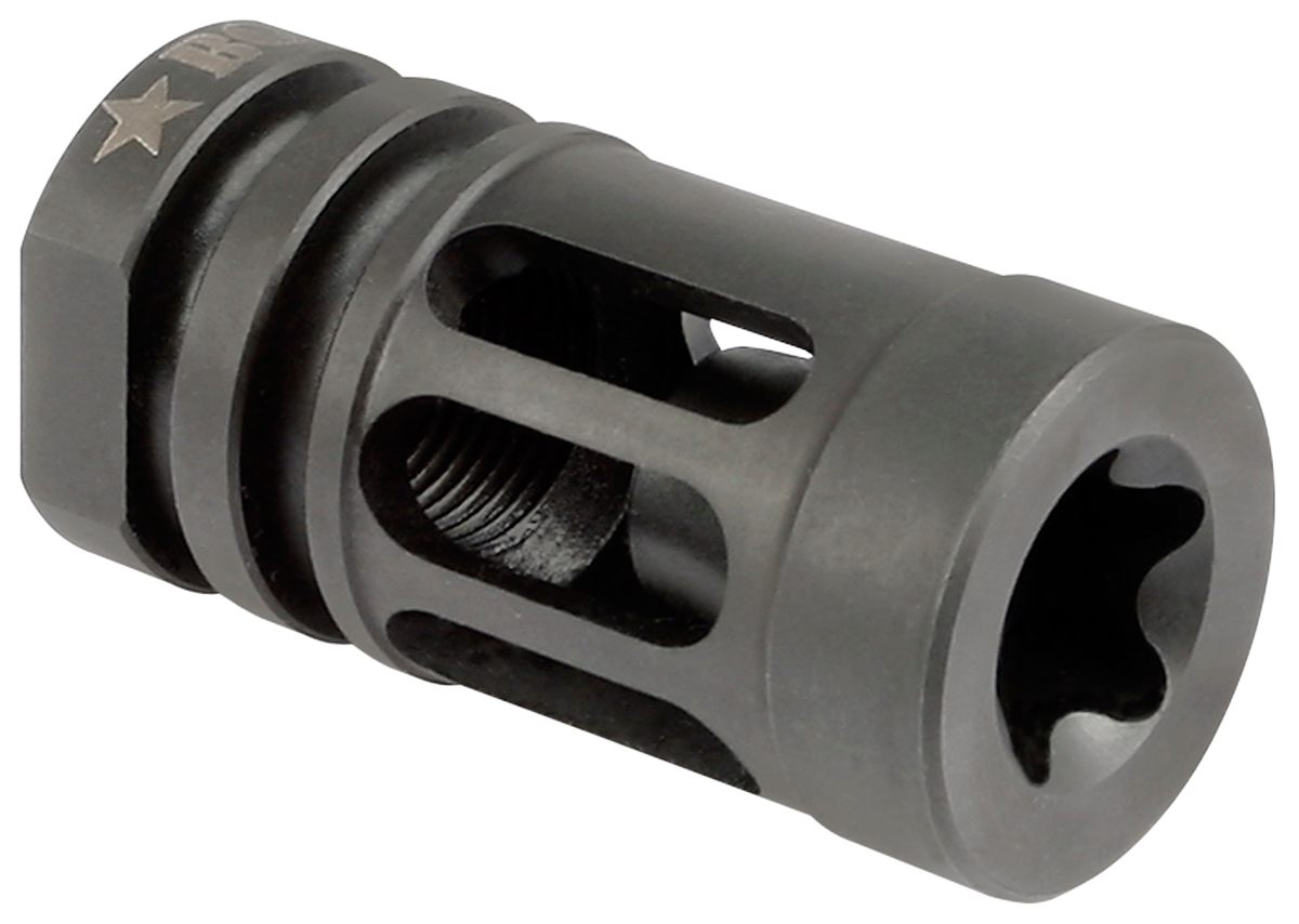 Bravo BCM GFCMOD0556 Compensator Mod 0 Black Nitride Stainless Steel with 1