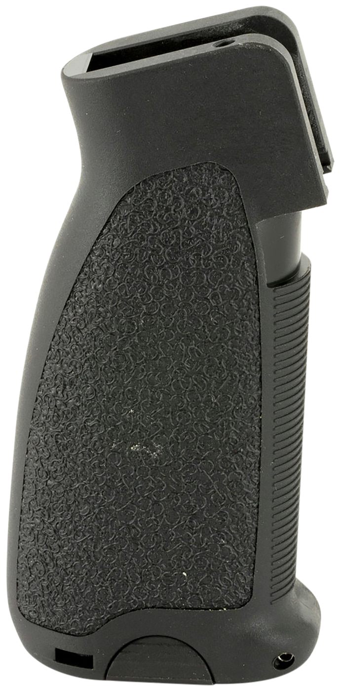 Bravo BCM GFGMOD0BLK Grip Mod 0 Made of Black Polymer With Storage Compartm