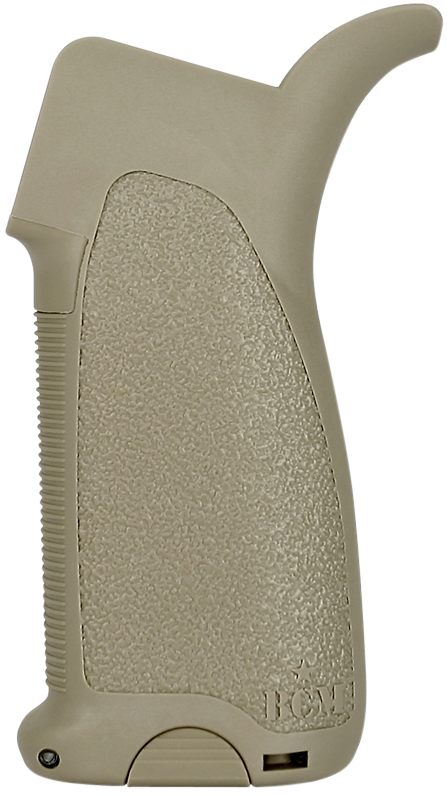 Bravo BCM GFGMOD1FDE Grip Mod 1 Made of Flat Dark Earth Polymer With Storag