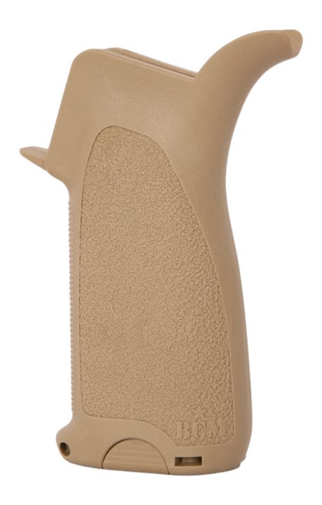 Bravo BCM GFGMOD3FDE Grip Mod 3 Made of Flat Dark Earth Polymer With Storag